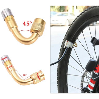 Đầu nối dài van bơm hơi 90 độ , Góc Độ Bent Van Adapter tiện dụng cho xe hơi, xe máy, Ống Van Nối Dài,Bảodưỡng==