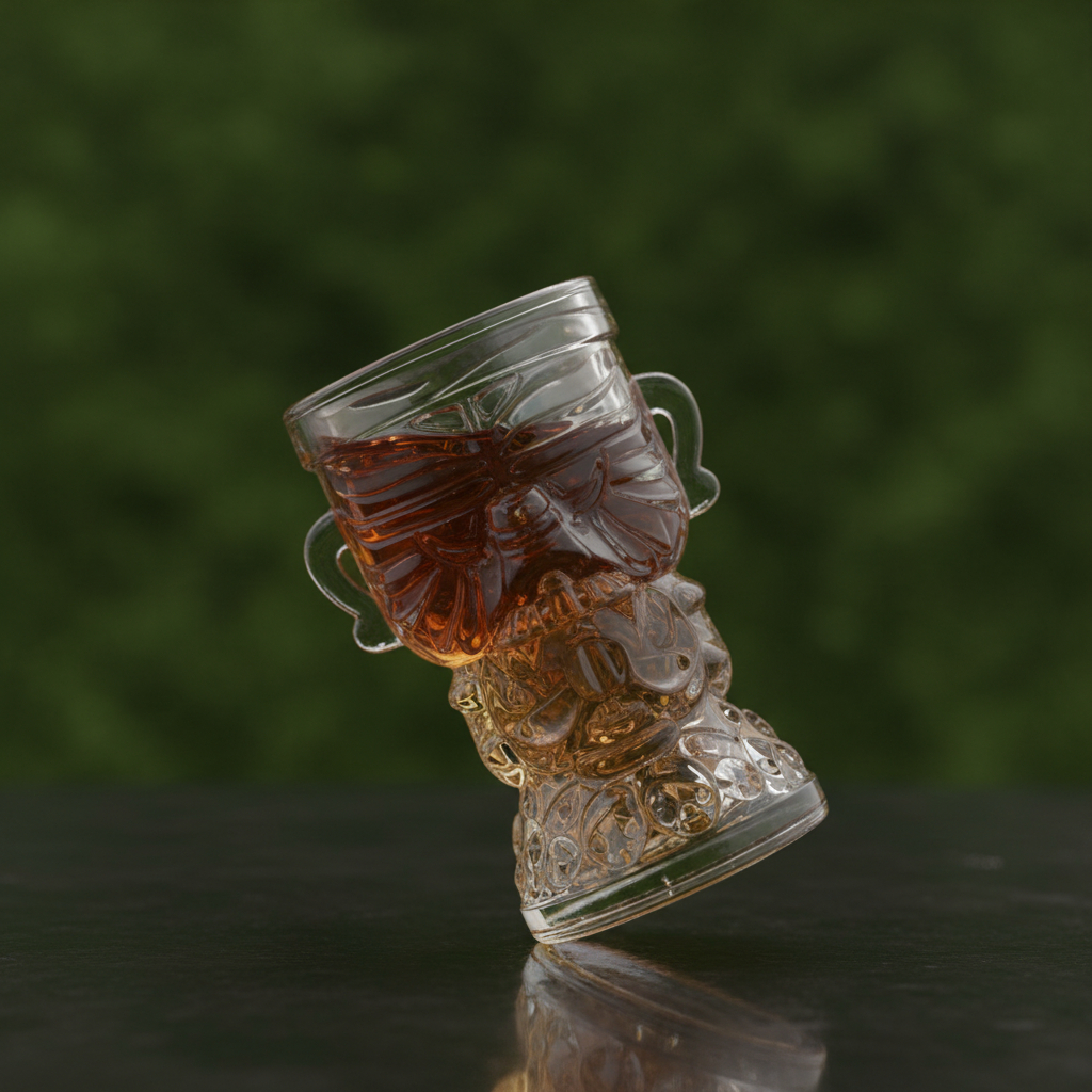 Ly Thủy Tinh Tiki - Mini Tiki | 330ml | [LYNOIR_LY096]