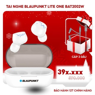 Tai nghe bluetooth blaupunkt chống ồn enc kháng nước pin trâu lite one bat2002w ko không dây in ear
