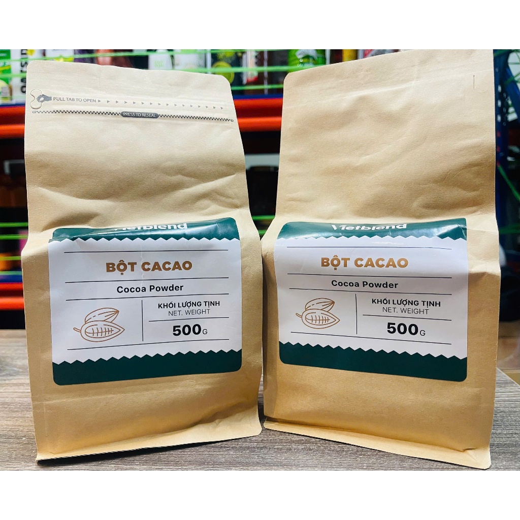 Bột CaCao nguyên chất VietBlend – VietBlend Cacao Powder 500g