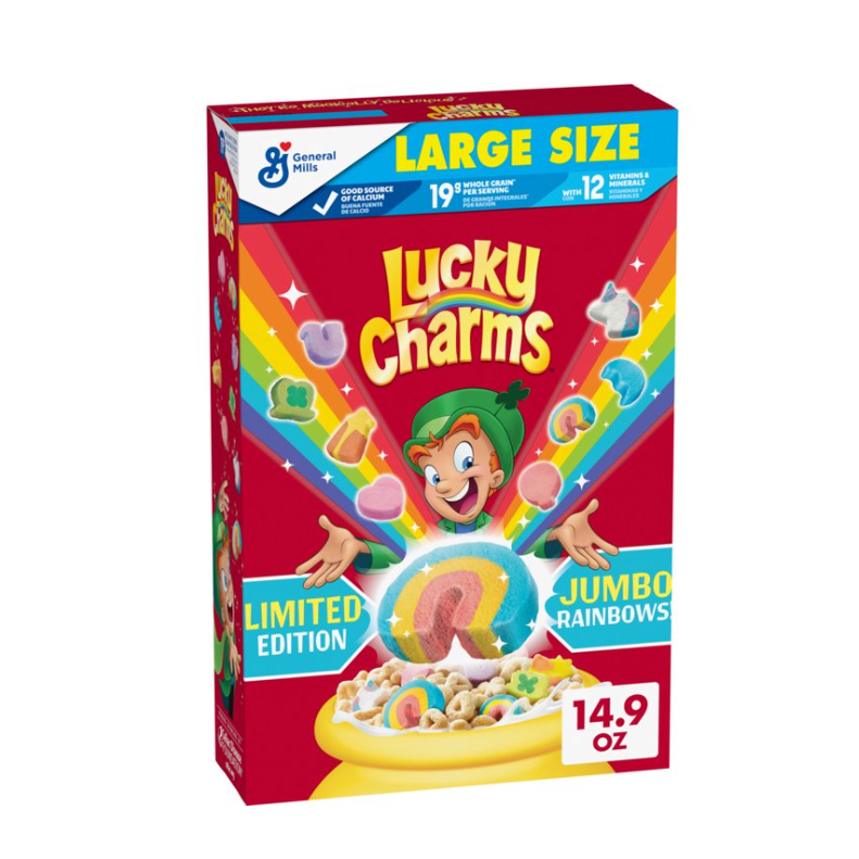 Ngũ cốc General Mills 3 in 1: Trix, Lucky Charms, Chocolate Lucky Charms ( Date 7/26 )