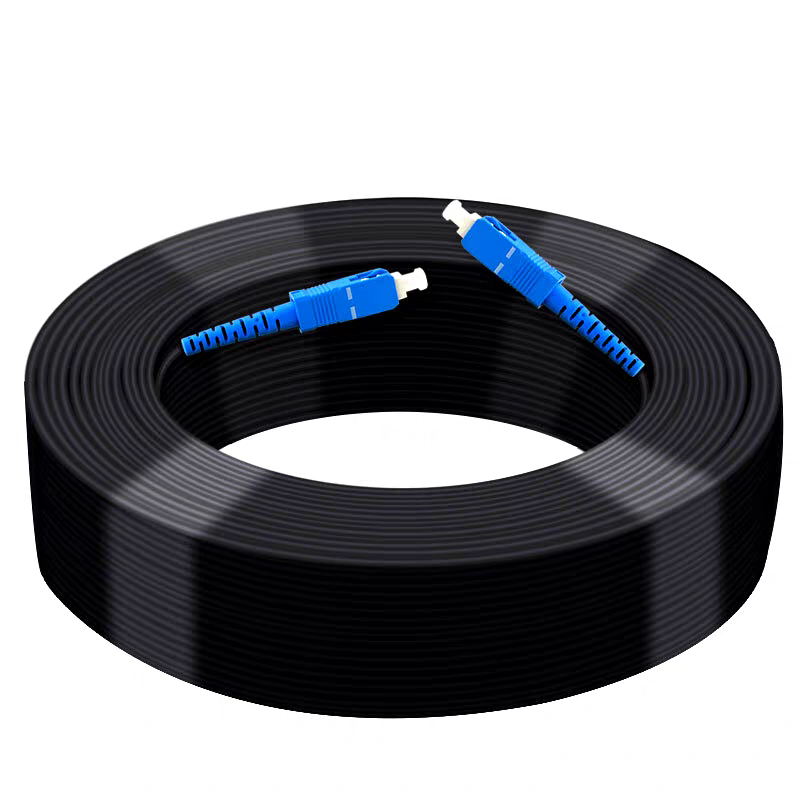 FTTF 100m,  cáp quang bấm sẵn 2 đầu fast connector SC CÁP 1FO