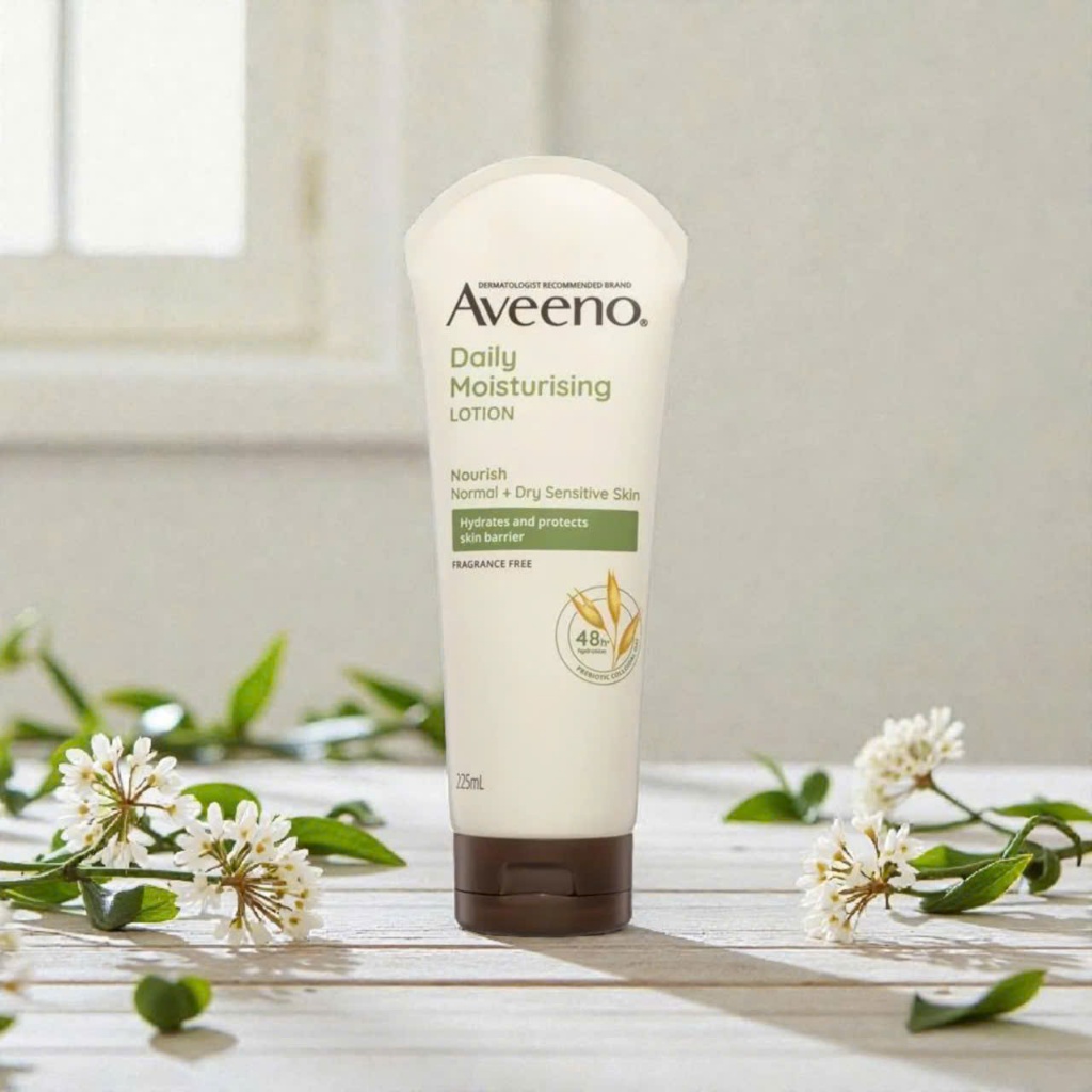 Aveeno Body Lotion 225mL – dưỡng ẩm hằng ngày, fragrance-free