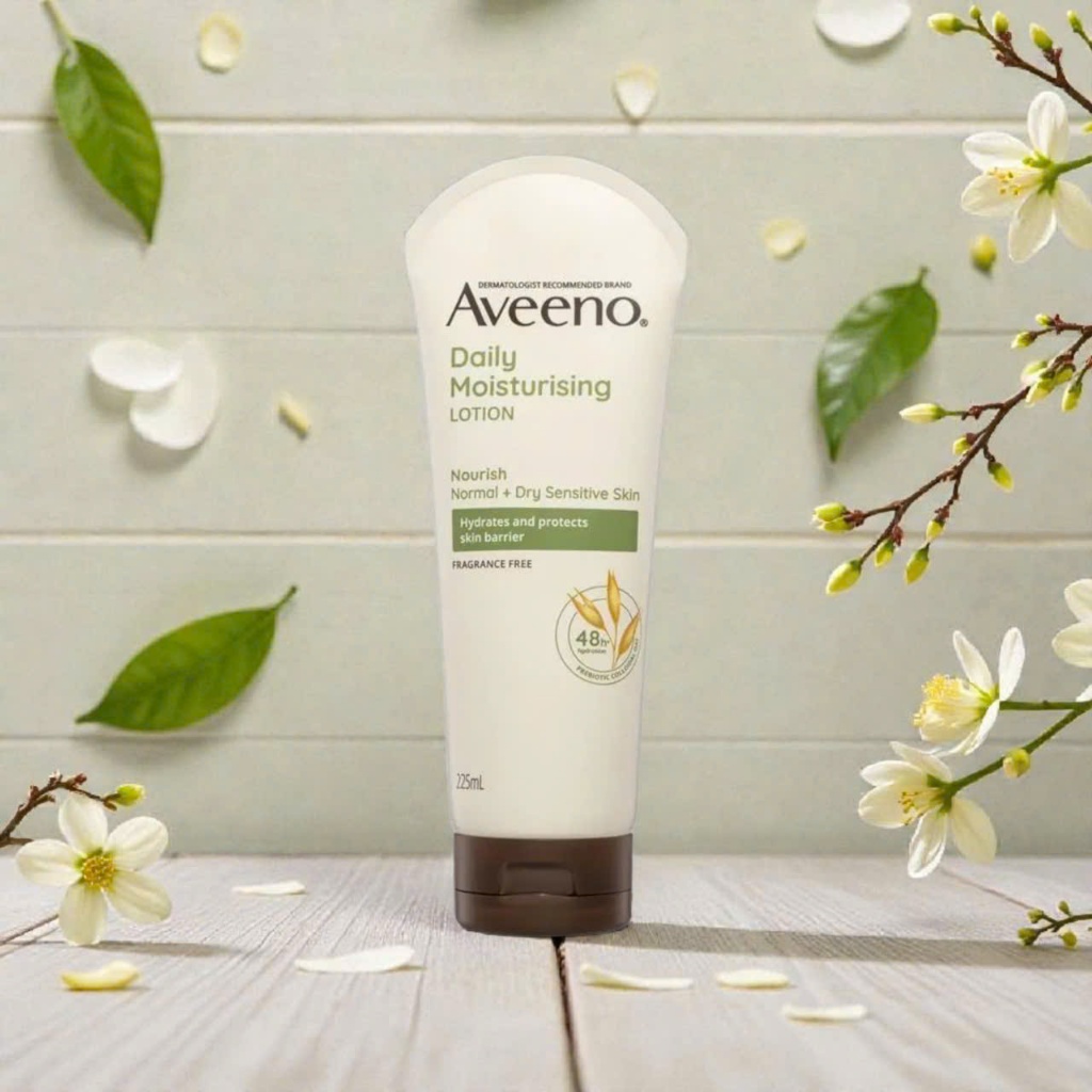 Aveeno Body Lotion Daily 225mL – dưỡng ẩm, mềm mịn da khô