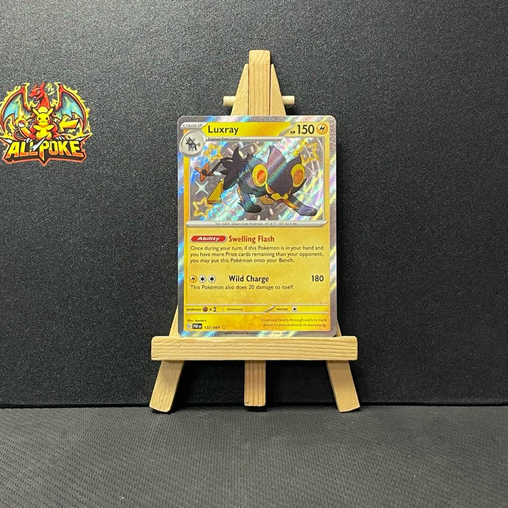 [ AllPoke ] Thẻ Bài Pokemon TCG,Luxray 137/091 -M-NM