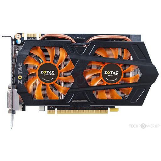 Vga card màn hình ZOTAC GTX 660 DDR5 2GB đã qua sử dụng hoạt động tốt còn mới