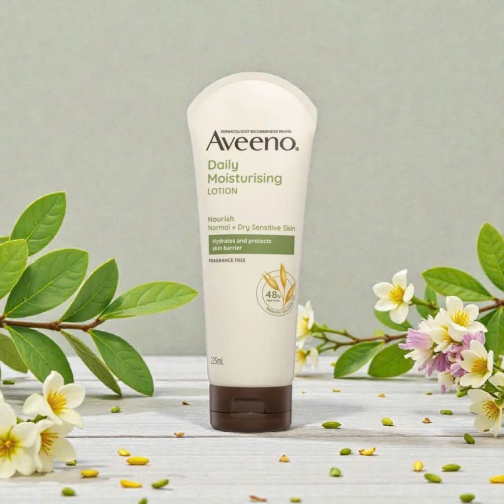 Aveeno Daily Moisturising Body Lotion 225mL – bảo vệ và dưỡng ẩm da
