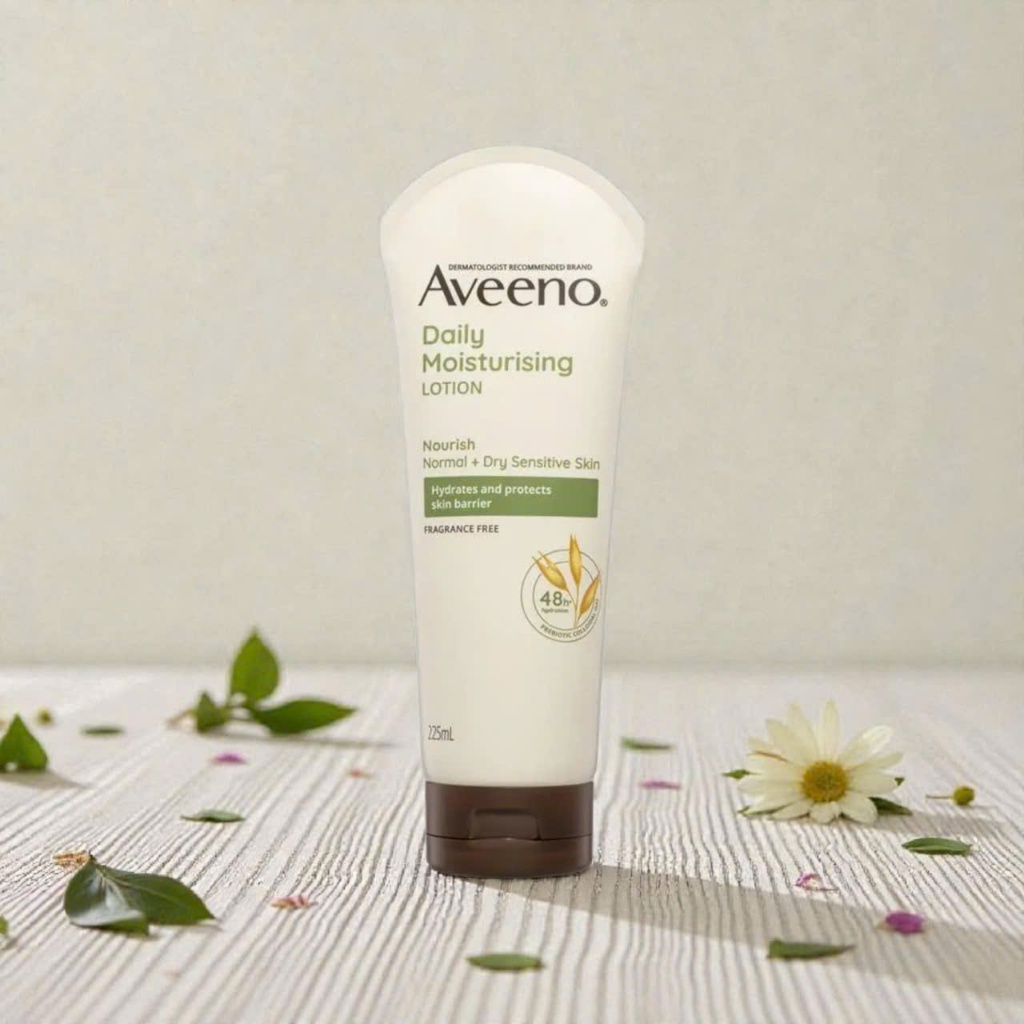 Aveeno Body Lotion 225mL – dưỡng ẩm cơ thể hằng ngày, không mùi