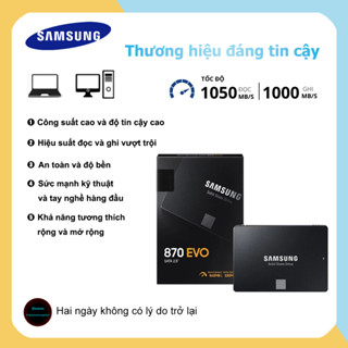 Samsung 870 EVO SSD 500GB/1TB 2.5 Inch SATA 3 ổ đĩa trạng thái rắn nội bộ với bảo hành 5 năm - COD