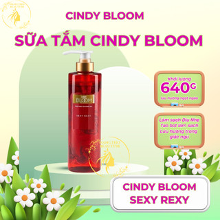 Sữa Tắm Nước Hoa Cindy Bloom Chai 640g/Chai 900g Đủ Mùi Hương