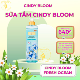 Sữa Tắm Nước Hoa Cindy Bloom Chai 640g/Chai 900g Đủ Mùi Hương