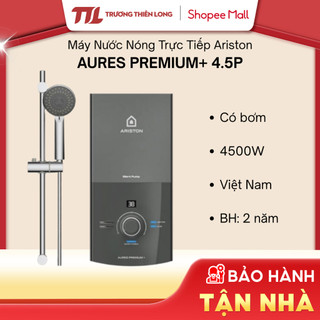  AURES PREMIUM+ 4.5P - Máy nước nóng Ariston AURES Premium+ 4.5P  FREESHIP HCM  