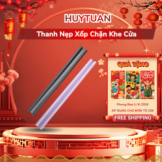 Thanh Nẹp Xốp Chặn Khe Cửa - Ron Đệm Cửa Chống Ồn Chống Thoát Hơi Máy Lạnh Chống Bụi Ngăn Côn Trùng  NCC06  bibi90 