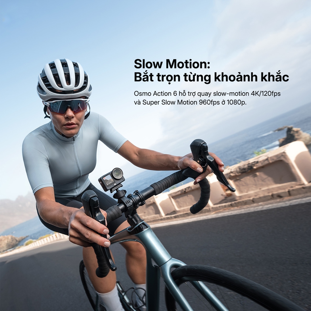 Camera Hành Động DJI Osmo Action 6 Máy Quay Hành Trình 4K 120fps, Cảm Biến Vuông Mới (DJI OA 6) | BigBuy360 - bigbuy360.vn