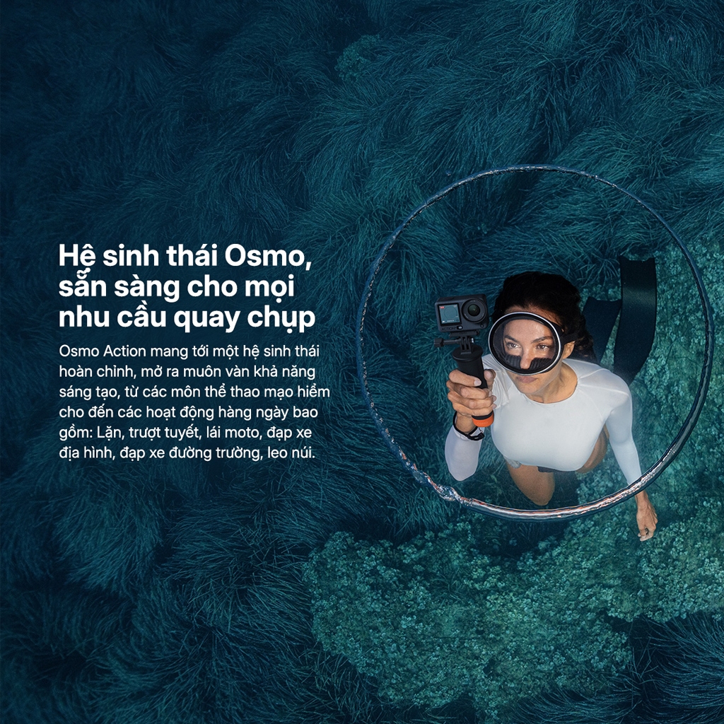 Camera Hành Động DJI Osmo Action 6 Máy Quay Hành Trình 4K 120fps, Cảm Biến Vuông Mới (DJI OA 6) | BigBuy360 - bigbuy360.vn
