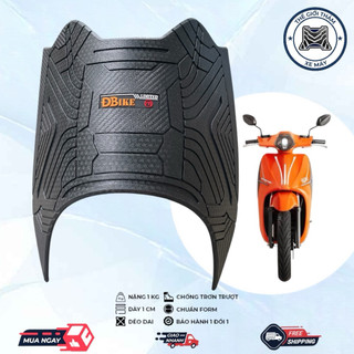 Thảm để chân xe điện Datbike Quantum chống trơn trượt dầy dặn