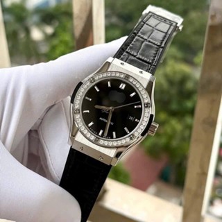 Đồng Hồ Nam Automatic Đính Đá Mặt Kính Sapphire Đầy Đủ Hộp Thẻ ( Bảo Hành 3 Năm)