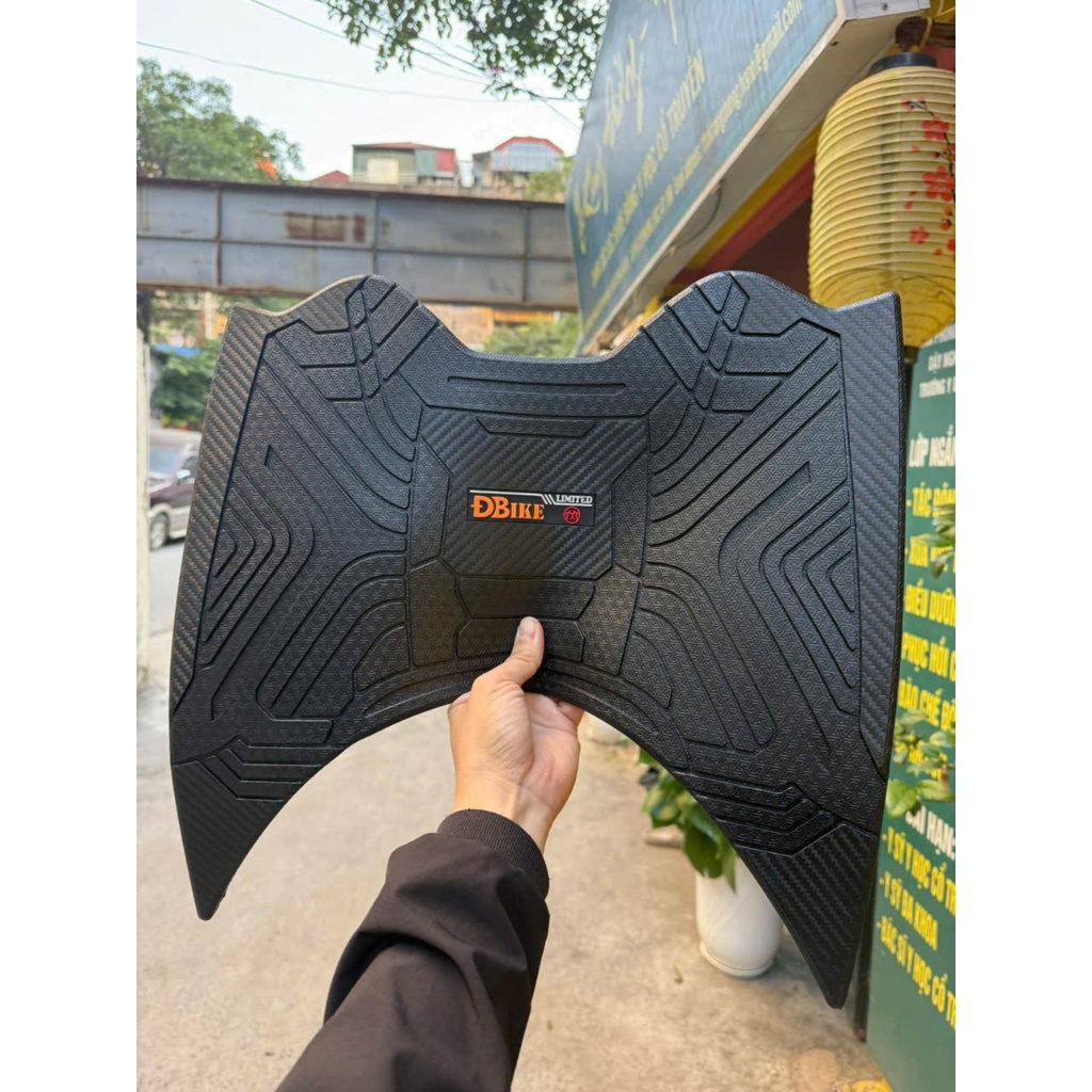 Thảm cao su lót sàn xe, thảm xe máy điện Datbike Quantum, Quantum S1, S2, S3, lót sàn xe Quantum