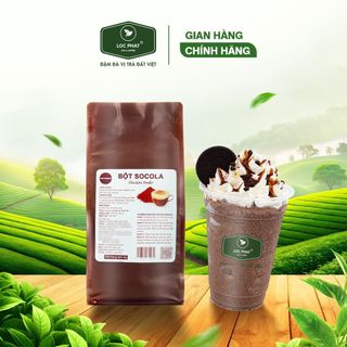  Bột Socola Toppingreen 1kg - Dùng Trong Pha Chế  Trà Sữa Đá Xay Socola Nóng Lạnh  