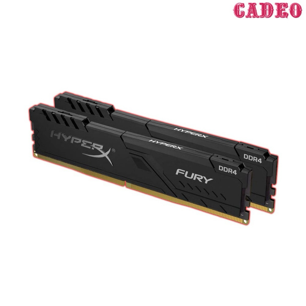 Ram Kingston HyperX Fury Black 16GB DDR4 2666MHz/3200Mhz