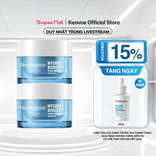   LIVE  Combo 2 Kem dưỡng ẩm cấp nước Neutrogena Hydro Boost Water Gel 50gx2 