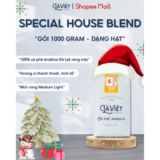 Cà Phê Nguyên Hạt LÀ VIỆT Special House Blend 100% Arabica 1kg Vị Thanh Thoát Tinh Tế 