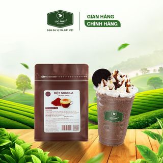 Bột Socola Toppingreen 200gr - Dùng Trong Pha Chế  Trà Sữa Đá Xay Socola Nóng Lạnh  