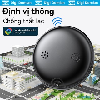  Thiết bị theo dõi GPS thông minh,Định vị xe máy Tương thích với Google Tìm thiết bị dành cho vật nuôi và đồ cá nhân 