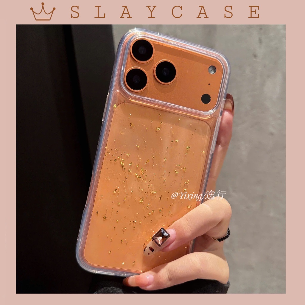 Ốp lưng iphone nhũ vàng TRƠN 11/11prm/12/12pro/12prm/14prm/15prm/16prm/17prm