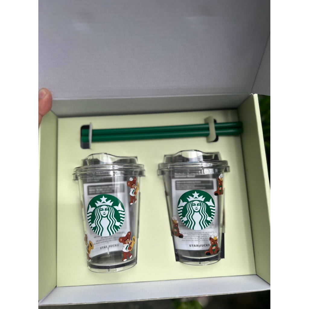 Ly nhựa Mini 300ml Starbucks Korea Limited