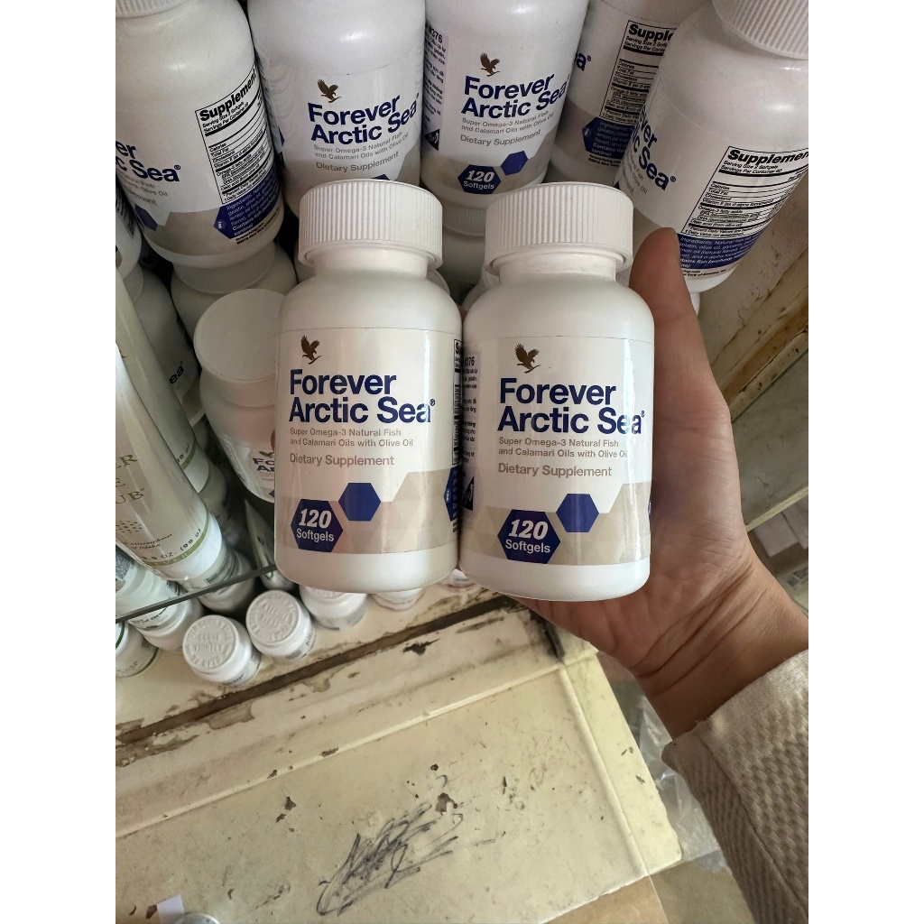 VIÊN DẦU CÁ FOREVER ARCTIC SEA BỔ SUNG OMEGA 3 VÀ VITAMIN E MÃ SỐ 376FLP
