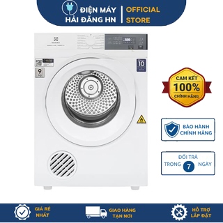Máy sấy thông hơi Electrolux UltimateCare 9 kg EDV904H3WC