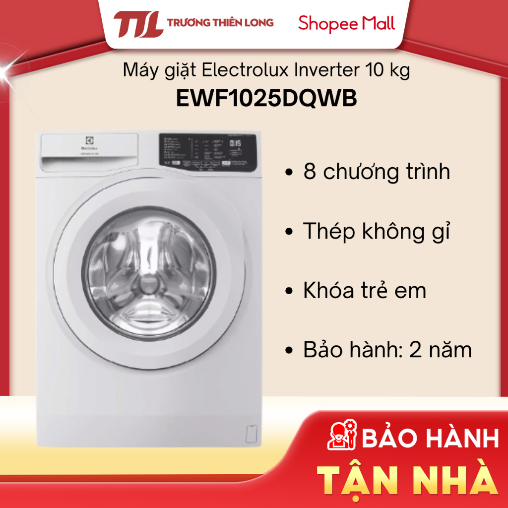 EWF1025DQWB - Máy Giặt Cửa Ngang 10kg UltimateCare100 EWF1025DQWB