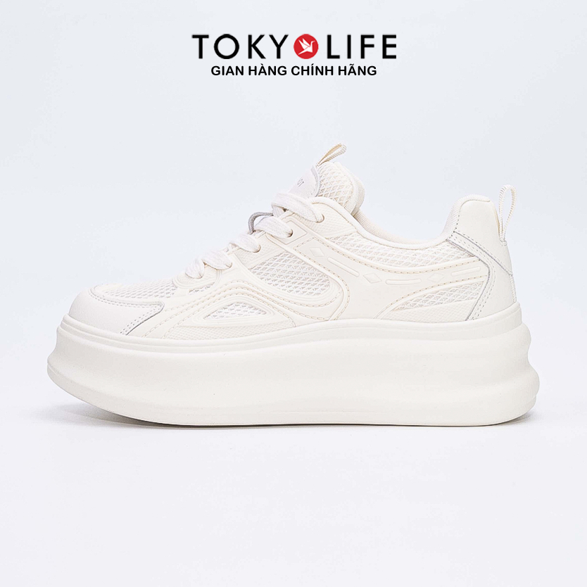 Giày thể thao nữ cao 5.5 cm siêu êm nhẹ, thời trang dễ phối đồ TOKYOLIFE 40005387