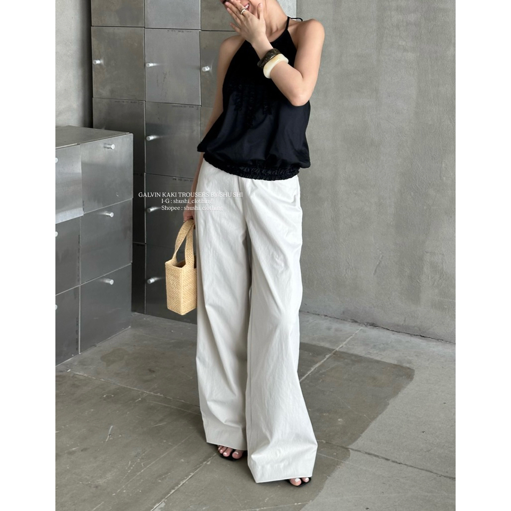 𝐆𝐀𝐋𝐕𝐈𝐍 | 𝐊𝐡𝐚𝐤𝐢 𝐓𝐫𝐨𝐮𝐬𝐞𝐫𝐬 | Quần Khaki Xuông Cao Cấp ( ảnh chính chủ )