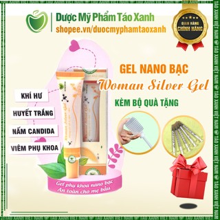  Gel nano bạc phụ khoa Woman Silver Gel - Công nghệ Nano bạc làm sạch vùng kín  Che tên + Quà tặng  