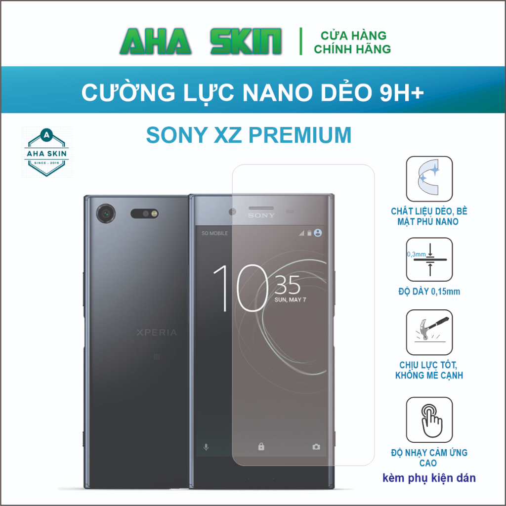 Cường lực Sony XZ Premium, Cường lực dẻo 9h+