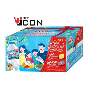   hỏa tốc Nước khoáng thiên nhiên lavie Nguyên Bản 500ml 