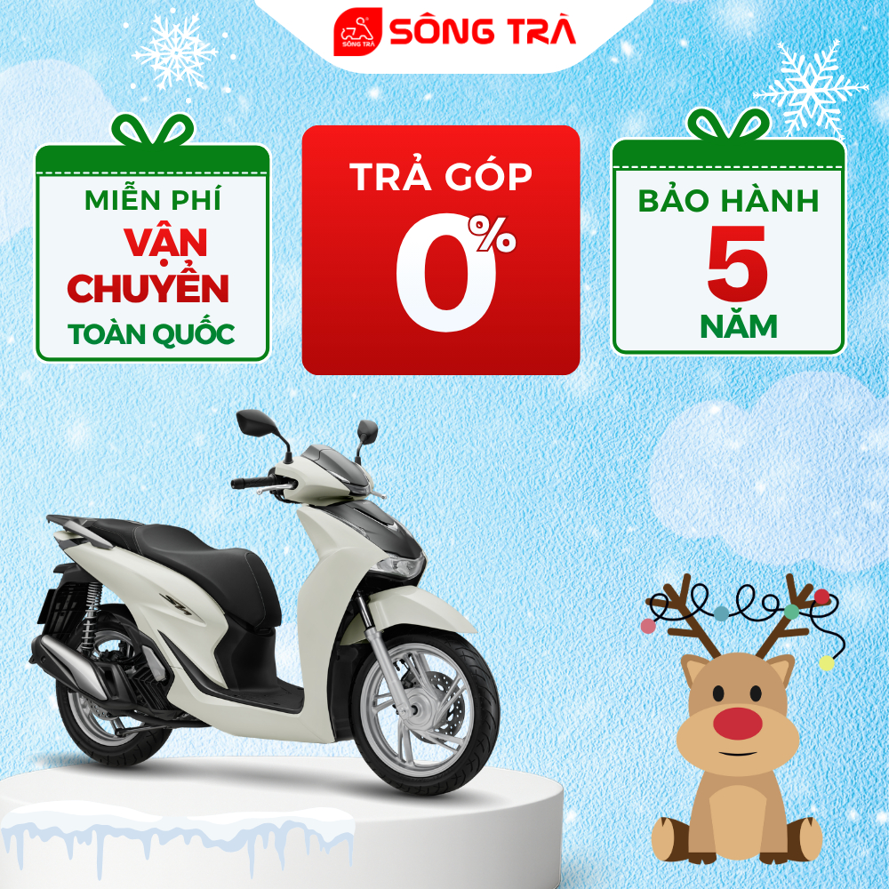 Honda SH125i 2024 - Xe ga thể thao phân khối 125cc, màu trắng đen/đỏ đen/xám đen