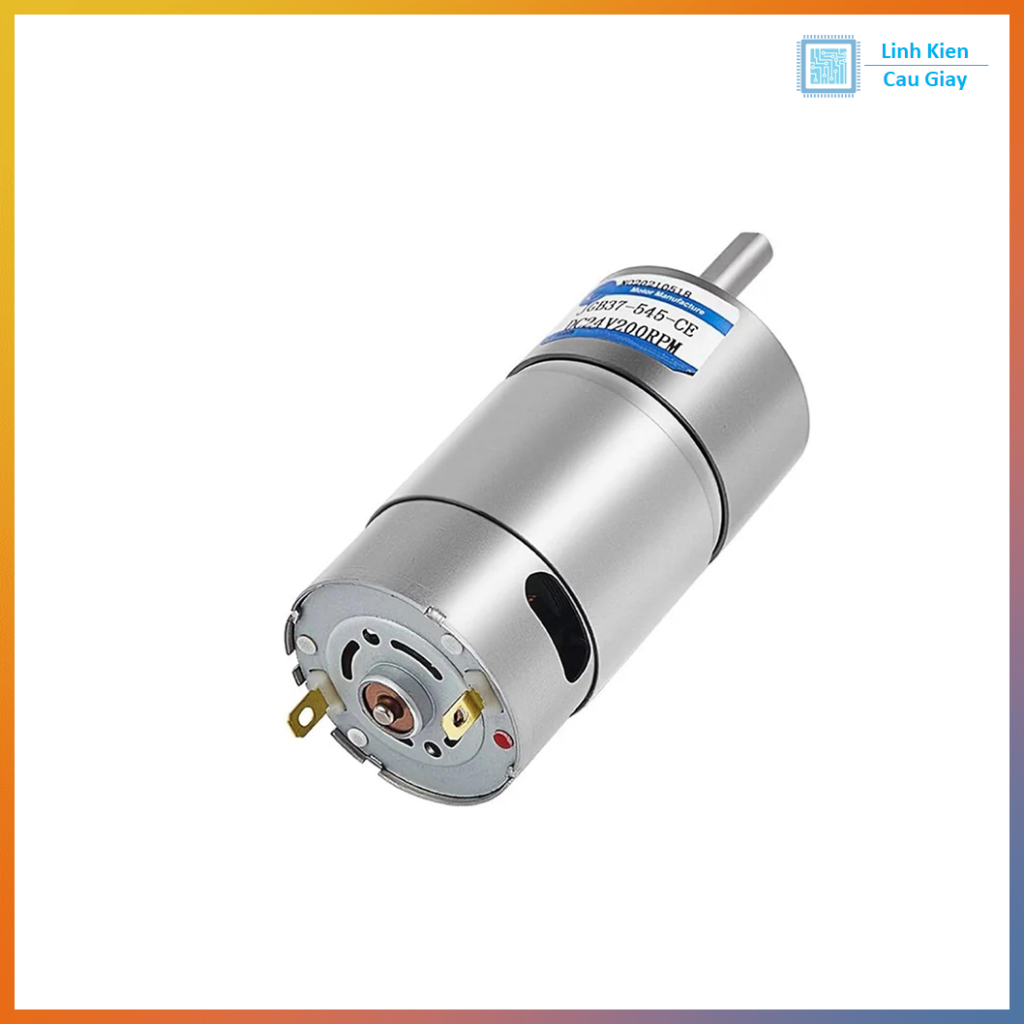 Động Cơ Giảm Tốc DC JGB37-545 12VDC