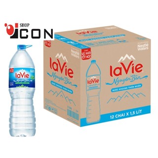   hỏa tốc Nước khoáng thiên nhiên lavie 1500ml 