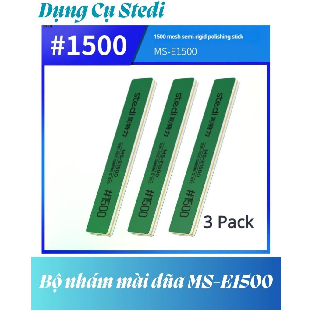 Bộ nhám mài dũa cho mô hình MS-E1200 1500 Stedi