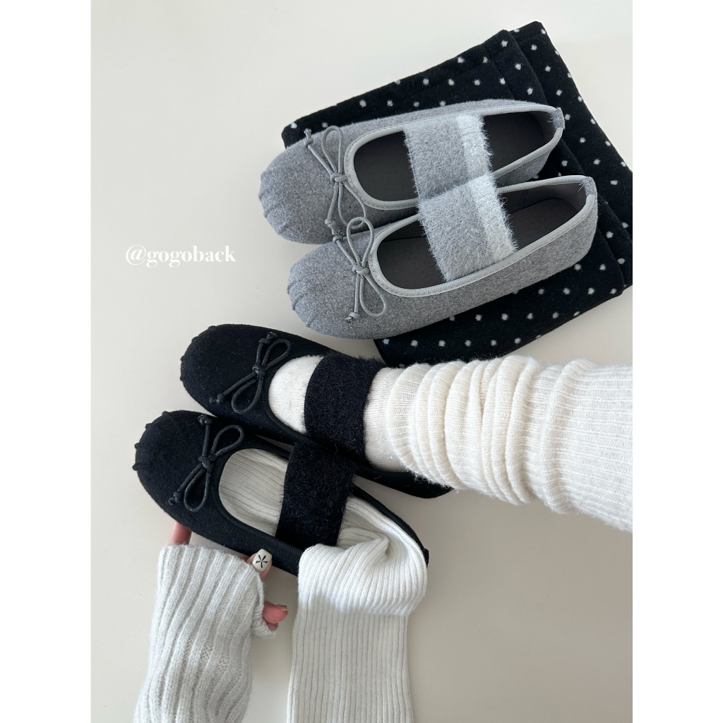 Giày búp bê KICHI trendy giày mũi tròn ck tiểu thư dễ phối đồ 𝗕𝟯𝟬𝟯𝟲