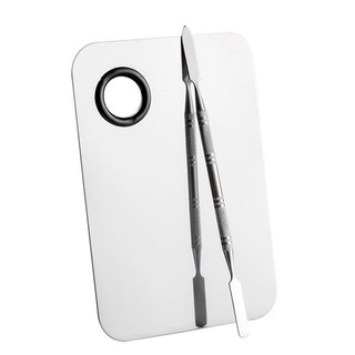 Khay trộn kem nền và pha màu son INOX không gỉ | BLINK BEAUTY