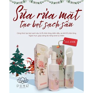 [CHÍNH HÃNG GIÁ SỈ] SỮA RỬA MẶT PUMR CHIẾT XUẤT HOA HỒNG