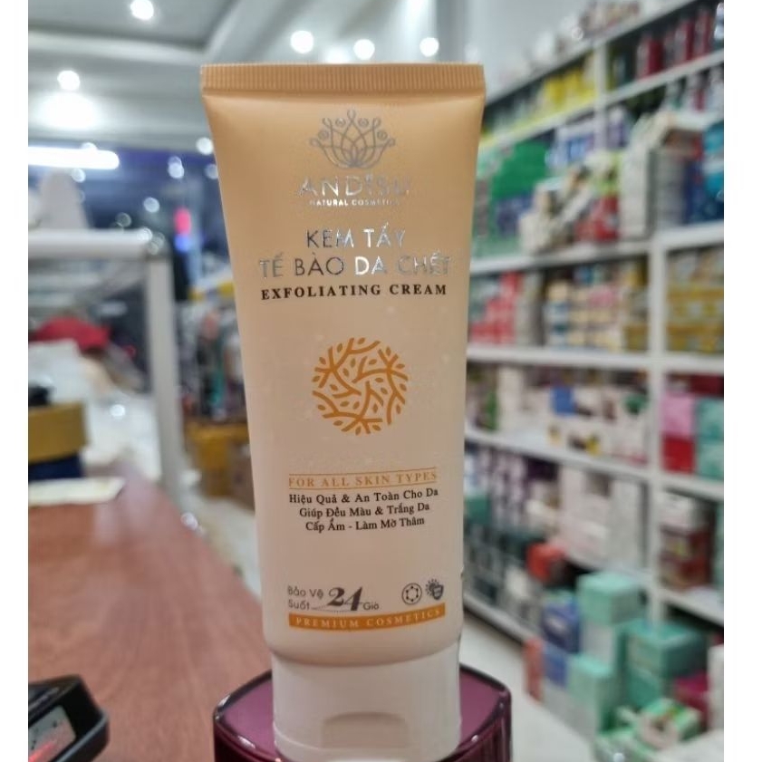 Kem tẩy tế bào chết Andisu