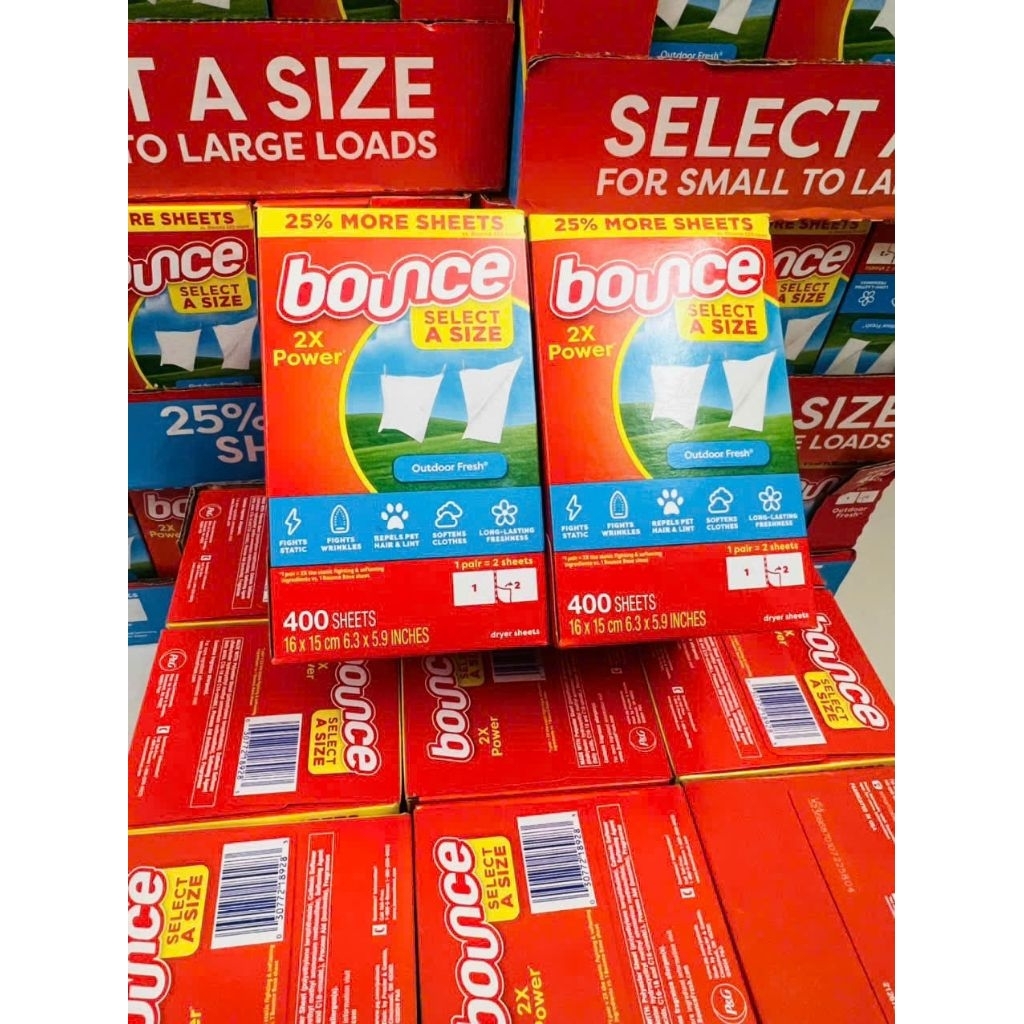 Giấy thơm Bounce 400 tờ