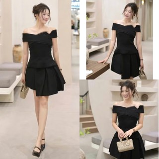  D995  TÁO ĐỎ BIGSIZE 55-90KG  SET BIGSIZE SET 2 MÓN ÁO TRỄ VAI REN + CHÂN VÁY 