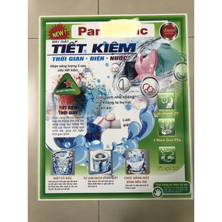 Tem dán máy giặt pa****nic