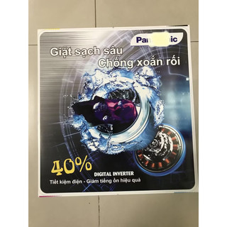 Tem dán máy giặt pa****nic